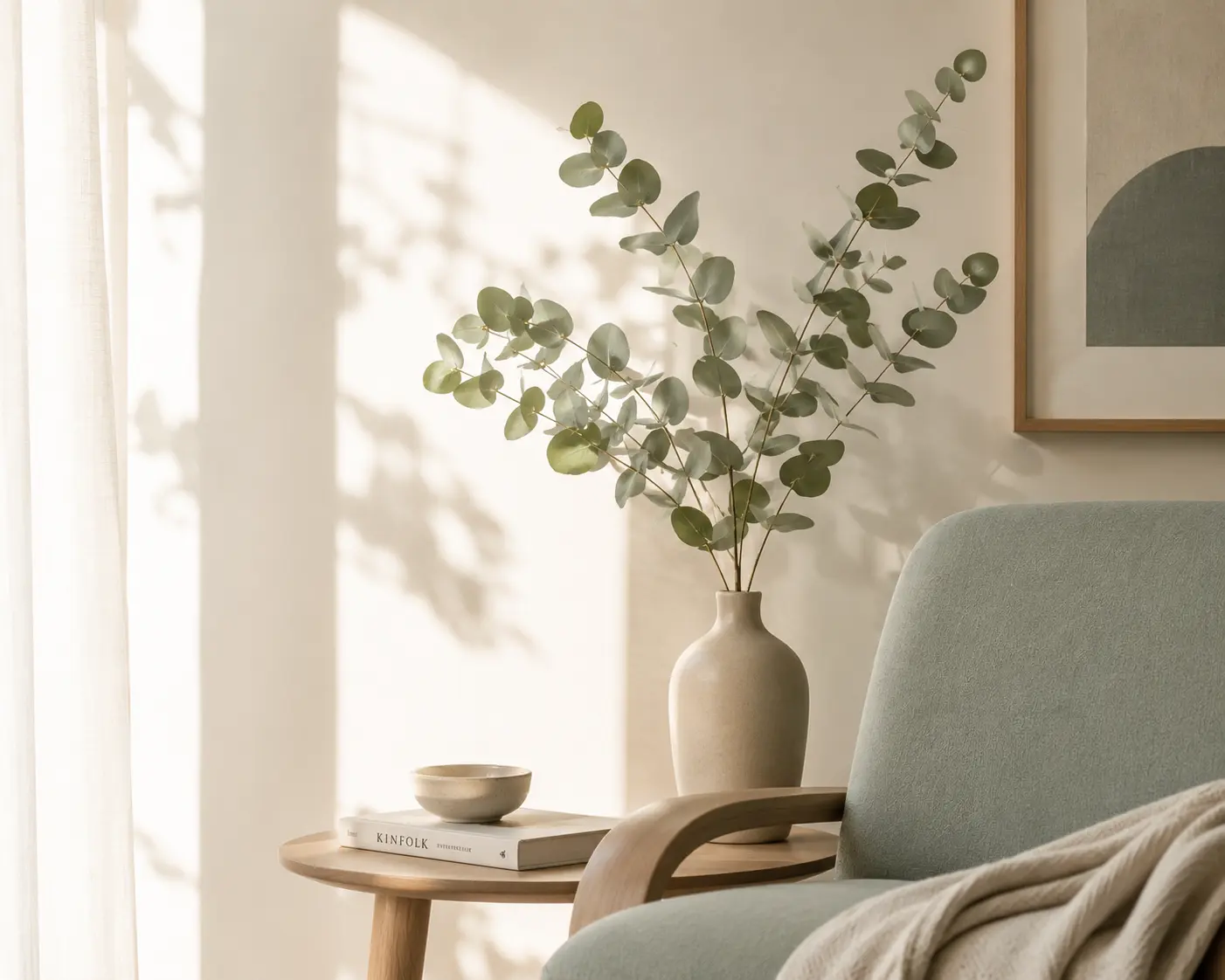 Calm wellness space